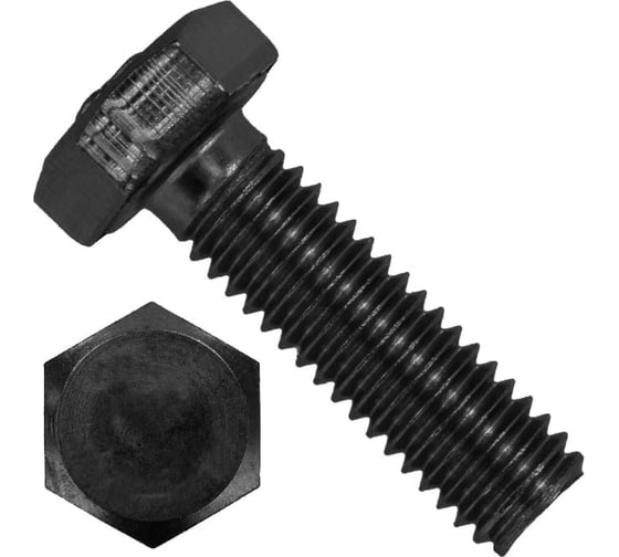 Изображение товара Болт шестигранный Партнер DIN 933 полная резьба М10x60 10.9 50 шт контейнер ФАС 6088 50 73