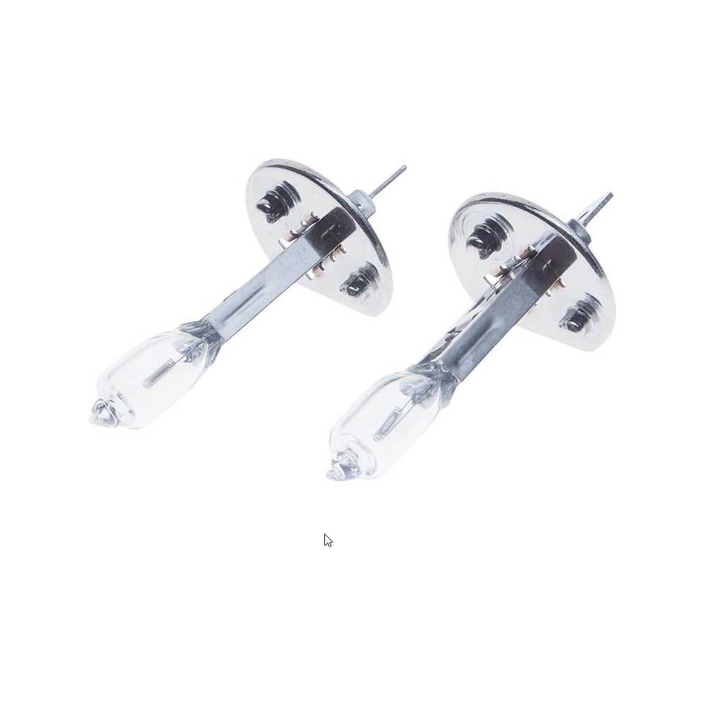 Автолампа MEGAPOWER H1 55 P14.5s STANDART бокс, 2шт 12V M-37033004