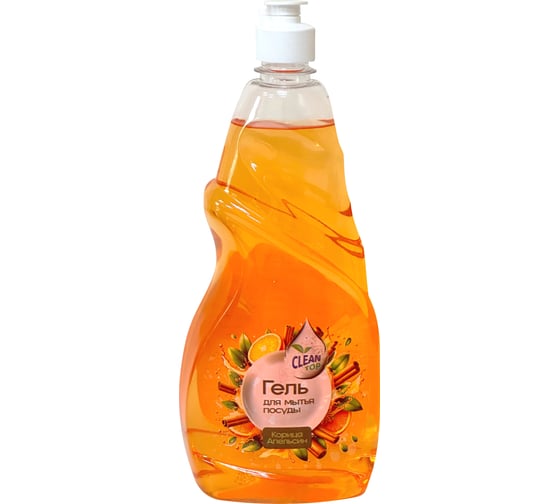 Изображение товара Гель для посуды Clean Top Корица-апельсин Стандарт 850 мл БХ-0017