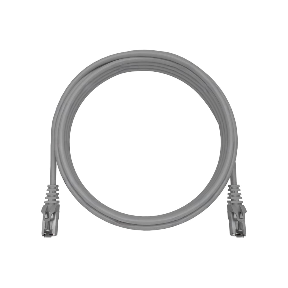 Изображение товара Патч-корд NTSS 2хRJ45 1м литой LSZH серый категория 6