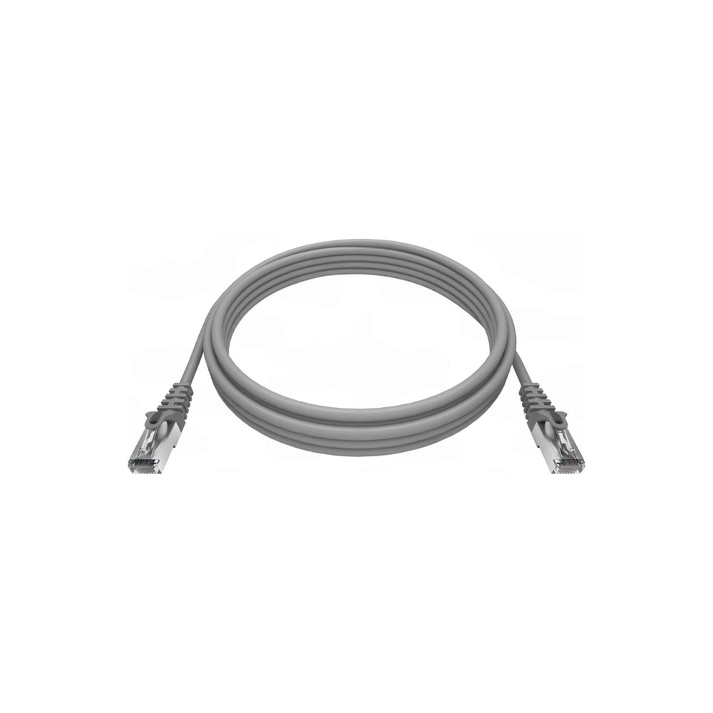 Изображение товара Патч-корд NTSS 2хRJ45/8P8C, T568B FTP, 5e категория, серый, 3 метра