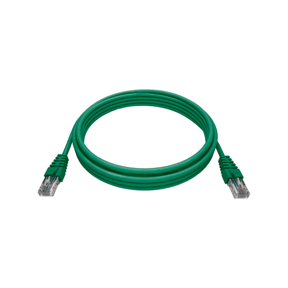 Изображение товара Патч-корд NTSS 3 метра RJ45 категории 5e зеленый