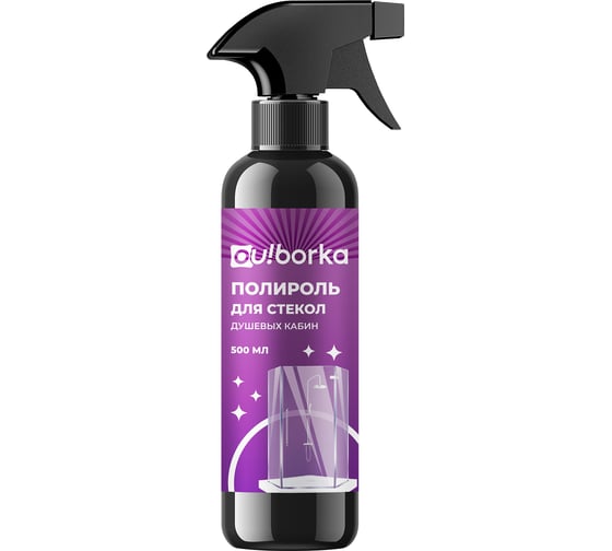 Изображение товара Полироль для стекол душевых кабин Ou!borka Ouborka 500 мл OUB0006
