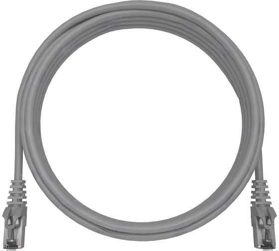 Изображение товара Патч-корд NTSS PREMIUM 2xRJ45/8P8C, T568B UTP CAT6 LSZH 5 метров, серый NTSS-PC-PM-UTP-RJ45-6-5.0-LSZH-GY