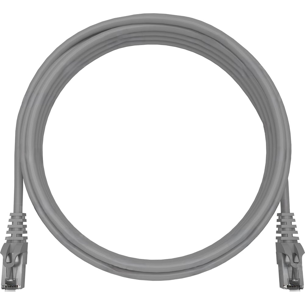 Изображение товара Патч-корд NTSS PREMIUM 2xRJ45 0,5м CAT6 LSZH серый