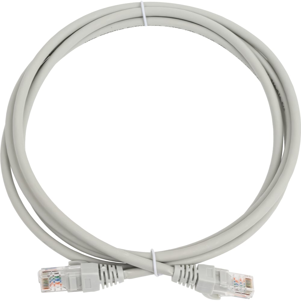 Изображение товара Патч-корд NTSS PREMIUM 2xRJ45 5e UTP LSZH 2 метра серый