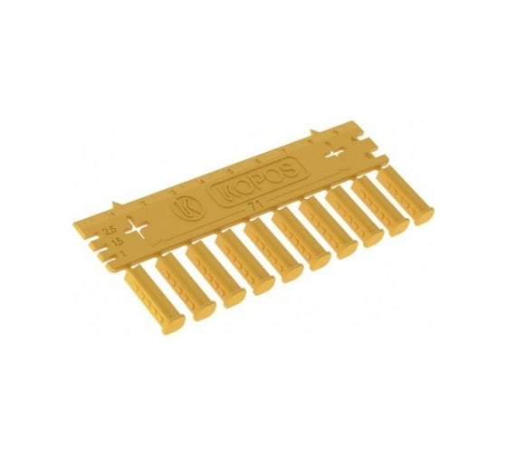 Изображение товара Соединительная гребенка KOPOS для коробок серий KUL и KPRL (10 шт. пластин по 10 соединителей каждая) SKLD 2_NB
