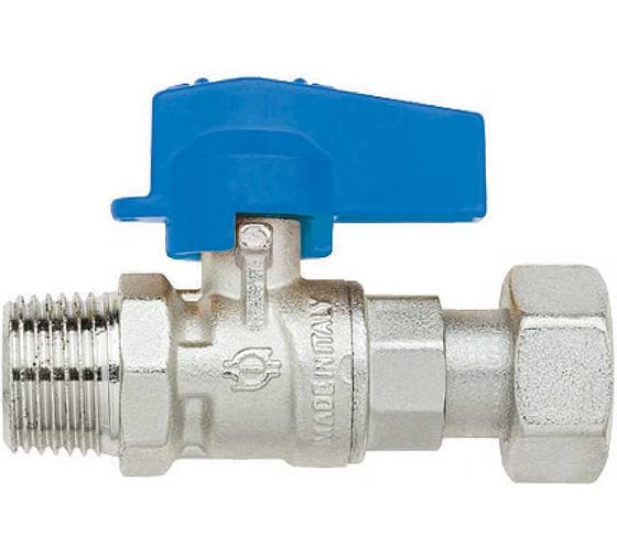 Изображение товара Кран шаровой FIV с накидной гайкой наруж. 1/2-1/2 Б-КА (Италия) 8125R076