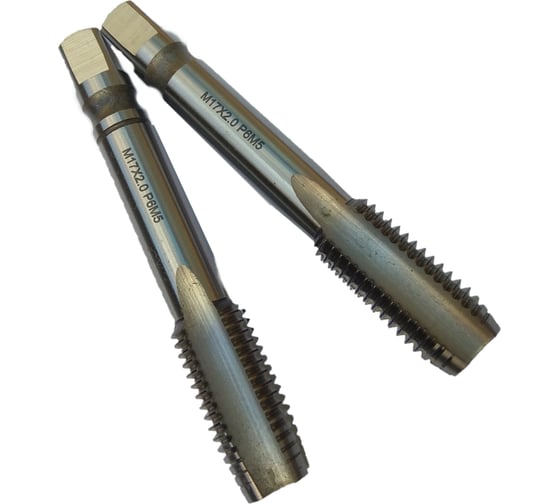 Изображение товара Машинно-ручной метчик TORNERI М17х2 комплект из 2-х штук Р6М5 038166