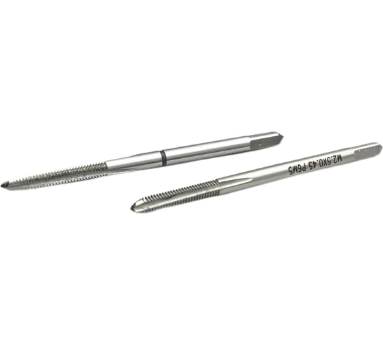 Изображение товара Машинно-ручной метчик TORNERI М 2.5х0.45 комплект из 2-х штук Р6М5 019792
