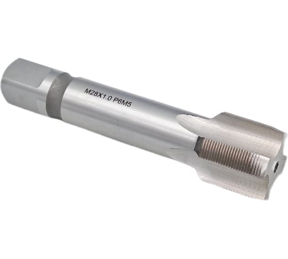 Изображение товара Машинно-ручной метчик TORNERI М28х1 Р6М5, для сквозных отверстий 038206