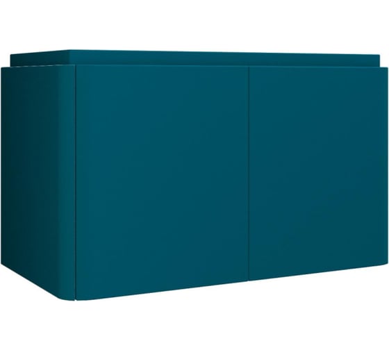 Изображение товара Тумба под раковину подвесная Cezares с четырьмя выдвижными ящиками STYLUS Blu Petrolio, 94x48x55 см 55228