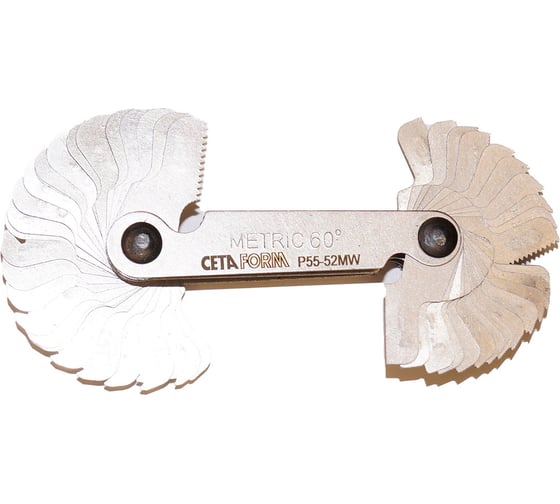 Изображение товара Веерообразный набор щупов для измерения шага резьбы Ceta Form 52 щупа, P55-52MW