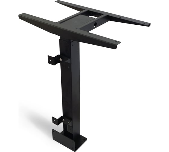 Изображение товара Рама для стола StolStoya с электроприводом на 1-ой опоре для крепления к стене PE121M BAZALT 1M черная PE121MB