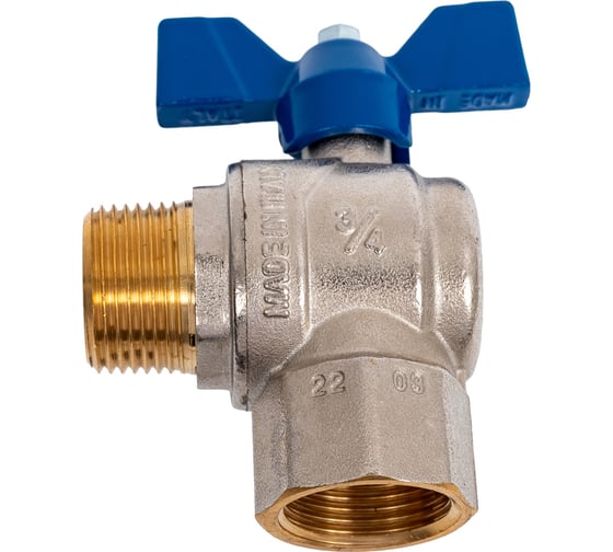 Изображение товара Шаровой кран угловой FIV 3/4 г/ш Б-КА (Италия) 6771R105