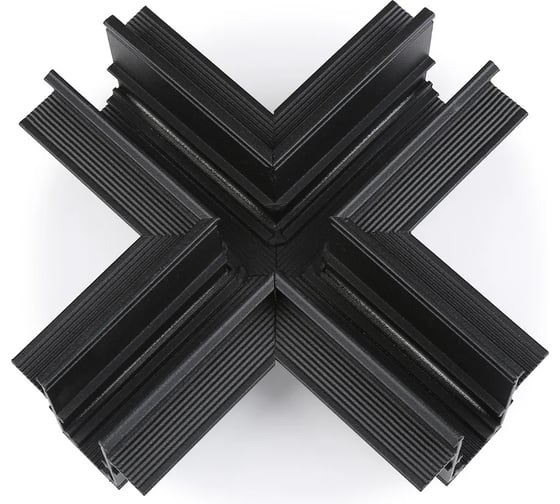 Изображение товара Коннектор X-образный Hesby Lighting для встраиваемого шинопровода ElDeko HSBL_0160