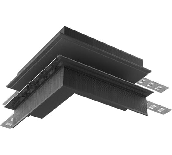 Изображение товара Коннектор внешний угловой Hesby Lighting для встраиваемого шинопровода ElDeko HSBL_0064