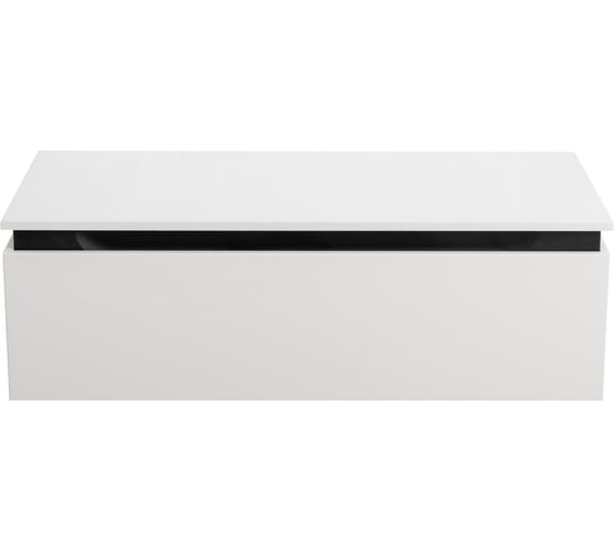 Изображение товара Тумба с одним выкатным ящиком Cezares SLIDER Bianco Opaco SLIDER-1000-1C-PI-BO