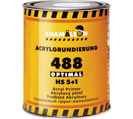 Изображение товара Акриловый грунт-наполнитель CHAMAELEON 5:1, HS, белый, 1 л 14884