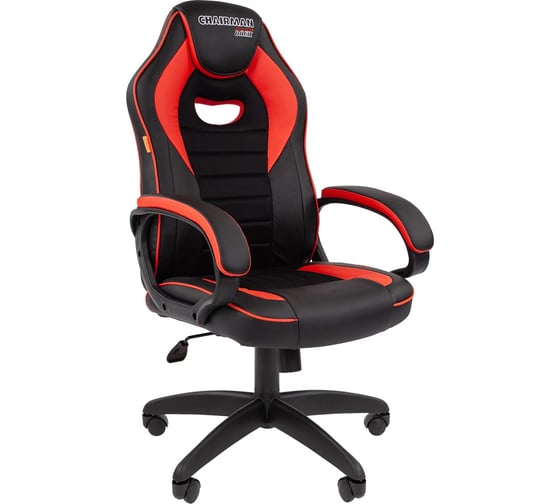 Изображение товара Игровое кресло CHAIRMAN game 16 экопремиум черный/красный 00-07024557