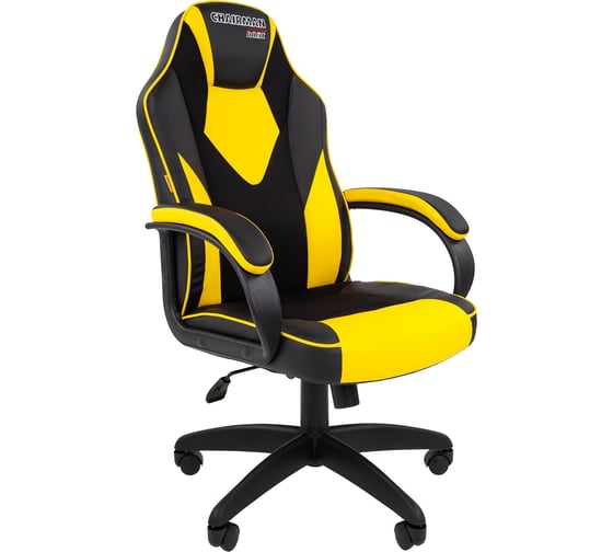 Изображение товара Игровое кресло CHAIRMAN game 17 экопремиум черный/желтый 00-07028515