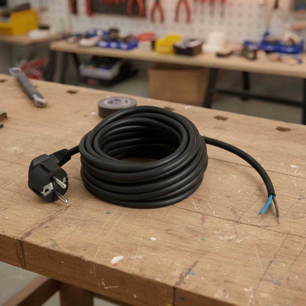 Изображение товара Сетевой кабель PROGIX 10 метров с евровилкой PG042