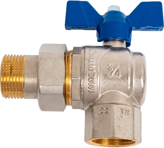 Изображение товара Кран американка FIV угловой 3/4 (Италия) 6774R080