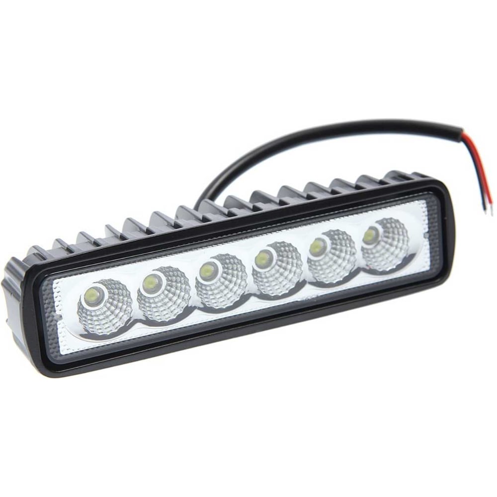 Изображение товара Фара рабочего света MEGAPOWER Flood 18 Вт LED прямоугольная 158х46 мм