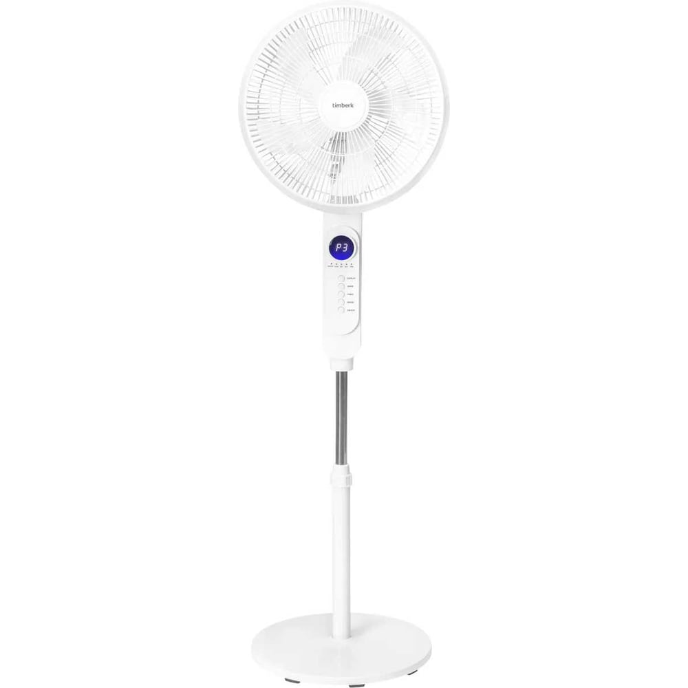 Изображение товара Напольный вентилятор TIMBERK 16 с дисплеем пультом 45 Вт