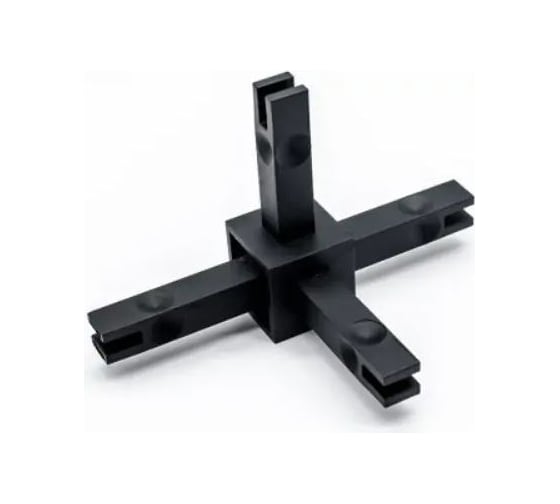 Изображение товара Уголок соединительный CEZARES Cadro 4D, отделка черная 82796.0033