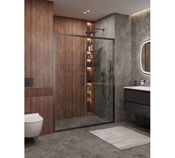 Изображение товара Душевая дверь Cezares MOLVENO-BF-1-160-C-GM-IV