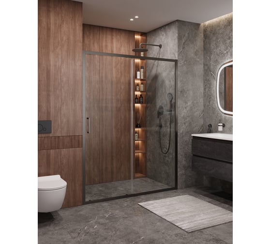 Изображение товара Душевая дверь Cezares MOLVENO-BF-1-150-C-GM-IV