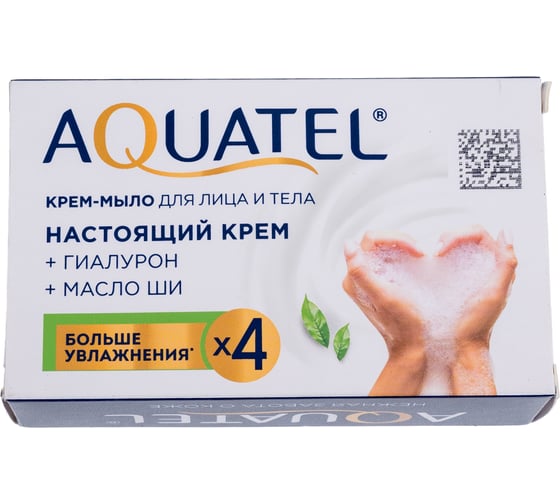 Изображение товара Твердое крем-мыло Aquatel зеленый чай матча, 90 г в пачке 6232