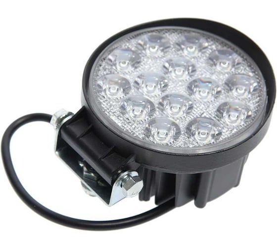 Изображение товара Фара рабочего света круглая 117х138х70мм 42Вт Spot 12-24V LED Megapower M-370-30-016 406631