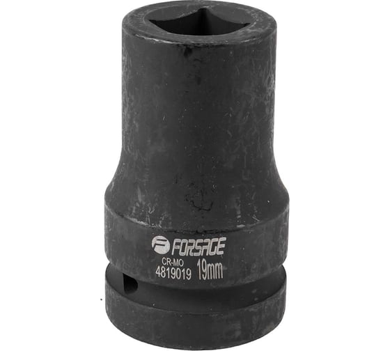 Изображение товара Головка ударная Forsage для футорки 1'', 19мм (4гр.) F-4819019(57908)