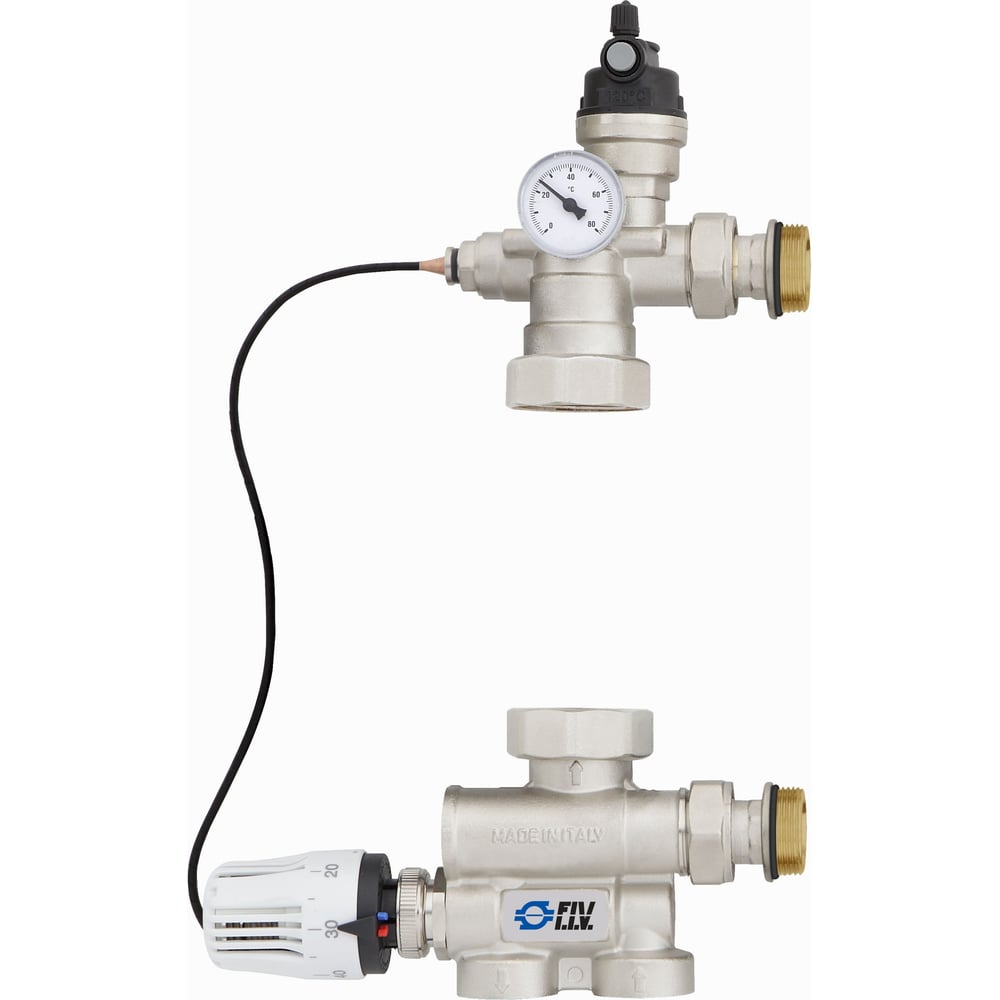 Изображение товара Смесительный узел без насоса FIV на 1 дюйм с термостатом
