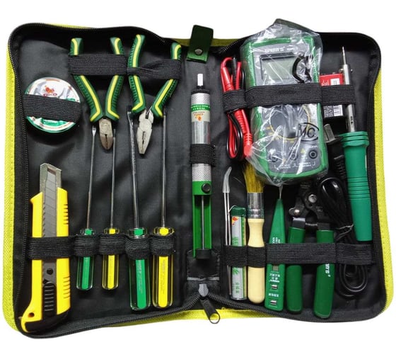 Изображение товара Набор инструмента электрика WYNNS 17пр. W017B/ Tools 00000027405