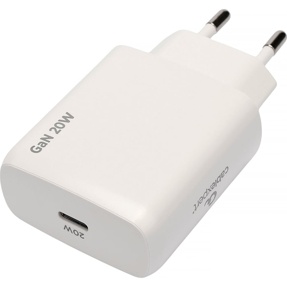 Изображение товара Зарядное устройство Cablexpert 20Вт GaN с Type-C разъемом