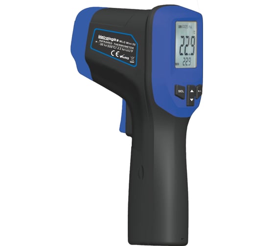 Изображение товара Регулируемый пирометр Metrologika MLG 55 Mini с поверкой MLG55