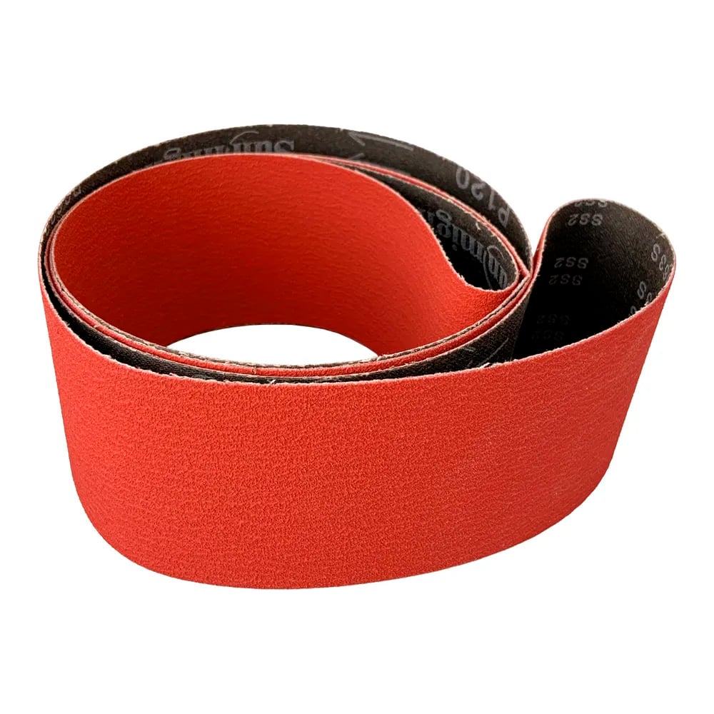 Изображение товара Лента шлифовальная на полиэстере SUNMIGHT P963, керамика, 50х686 мм, P120, 5 шт 4673770901424