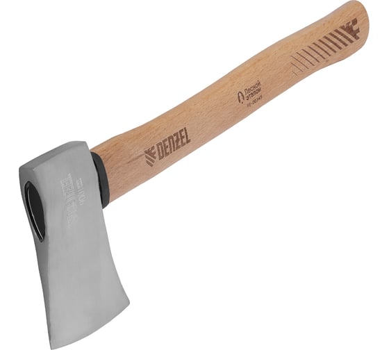 Изображение товара Топор кованый Denzel 900 г, американский тип, буковая рукоятка, 430мм, EFP, 21887