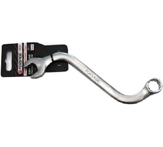 Изображение товара Ключ рожково-накидной Forsage  S-образный 11мм на пластиковом держателе F-76111A(29671)