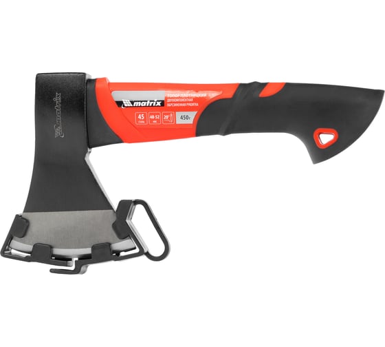 Изображение товара Топор MATRIX 450 г, эргономичная фибергласовая рукоятка, 275 мм 21409