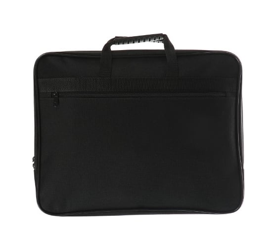 Изображение товара Папка Calligrata с ручками текстиль А4 30 мм 300x210 мм внешний/внутренний карман, черная К 1Ш41 2819343