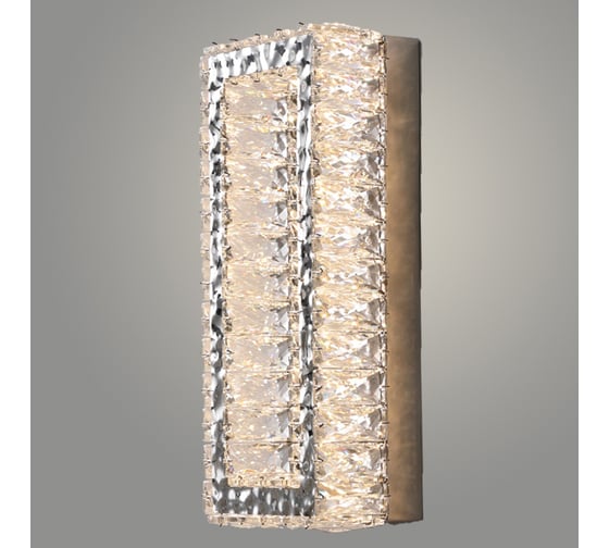 Изображение товара Бра РОСТОК TGBE10026-160/W CR хром/прозрачный 20W LED 4000K h480, XUAN22 988014238