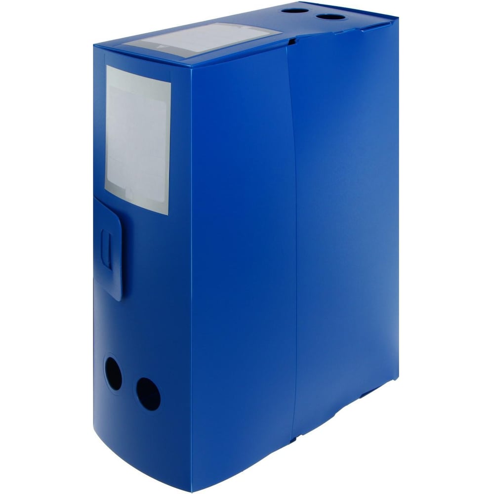 Изображение товара Архивная папка-короб Calligrata корешок 120 мм пластик черный с застежкой