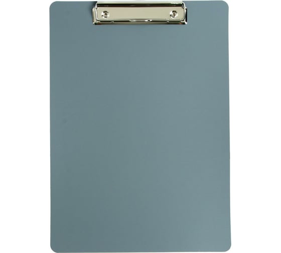 Изображение товара Планшет Calligrata с зажимом А4, пластик, 1000 мкм серый 6926766