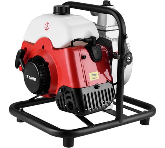 Изображение товара Мотопомпа Ставр бенз, D=25мм, Stavr SMP 25, 2т ДВС 40.2см³, 1470Вт 2 л.с, 167л/мин, глубина 8м, напор 30 м, метал.гайки, фильтр, оснастка 9070600076