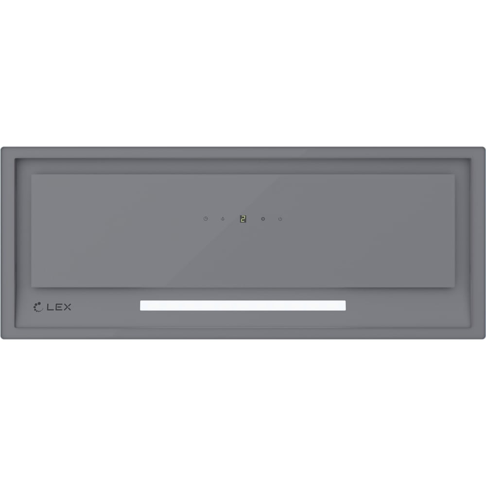 Изображение товара Вытяжка кухонная Lex HYPER 600 GS Inverter GR современная встроенная модель хорошая мощность и стил