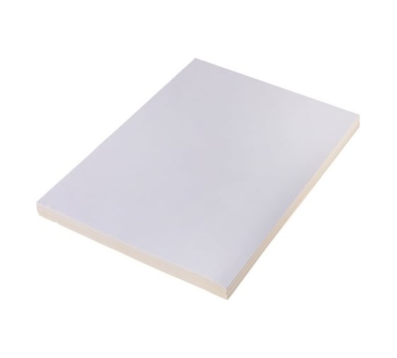 Изображение товара Самоклеящаяся бумага Calligrata А4, 100 листов, 80г/м, белая, матовая 708967